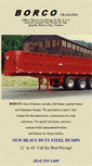 Mobile Screenshot of borcotrailers.com